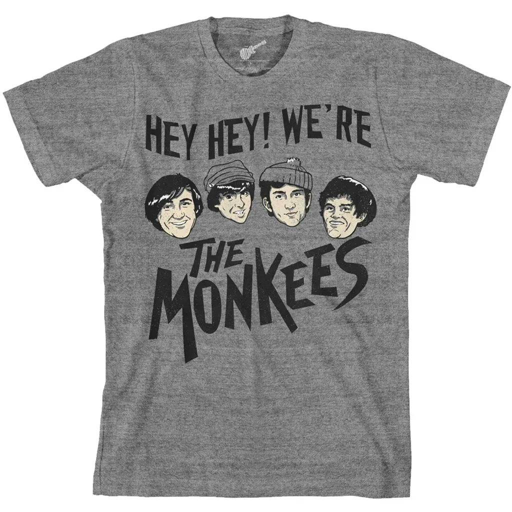 Album artwork for Unisex T-Shirt Hey Hey! by The Monkees