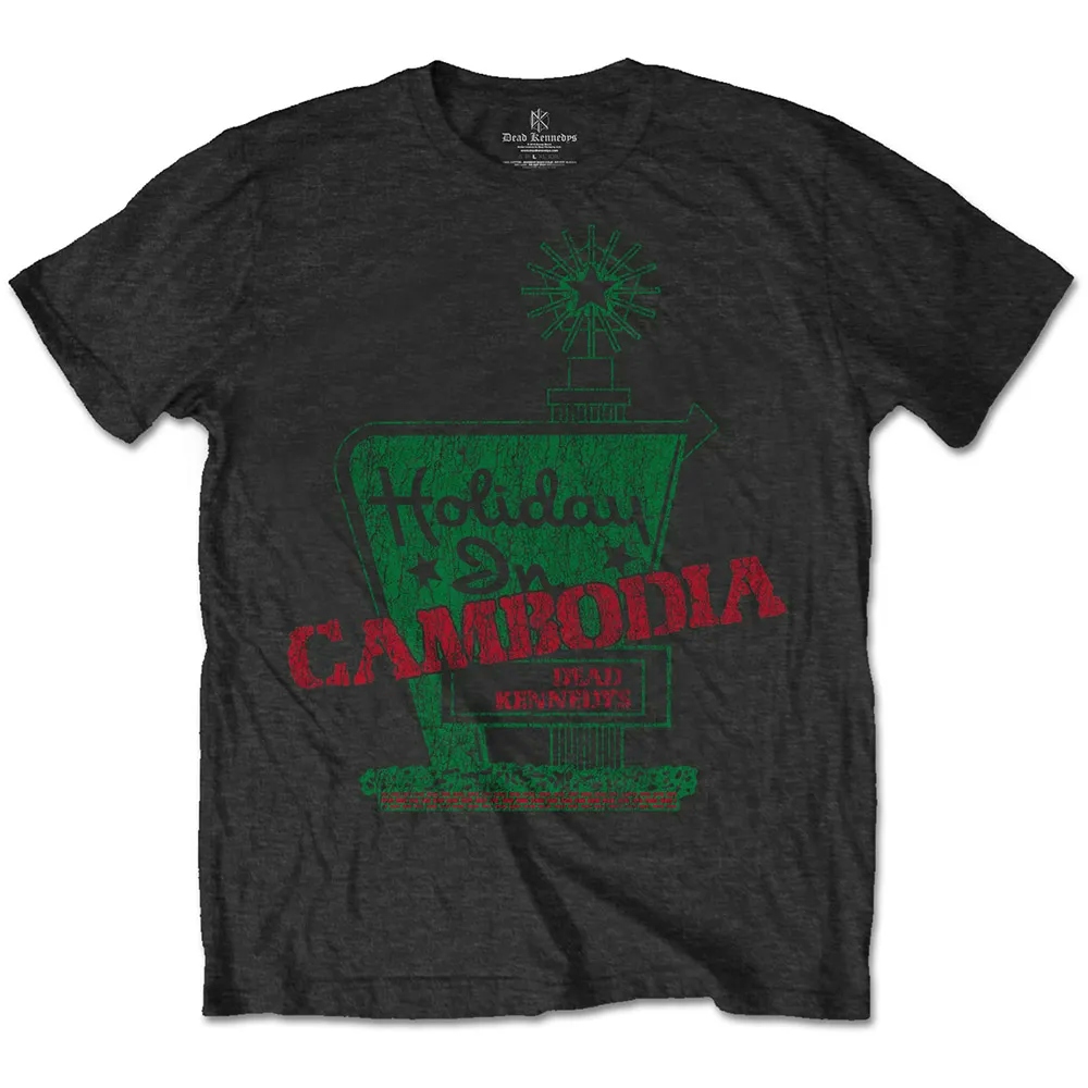 Album artwork for Unisex T-Shirt Holiday in Cambodia by Dead Kennedys