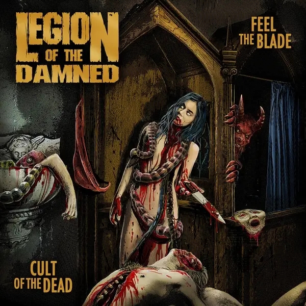 Album artwork for Feel The Blade/Cult Of The Dead by Legion Of The Damned