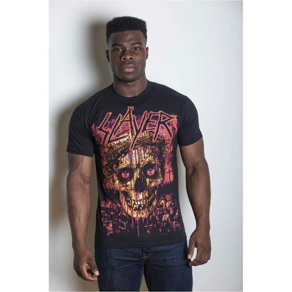 Album artwork for Unisex T-Shirt Crowned Skull by Slayer