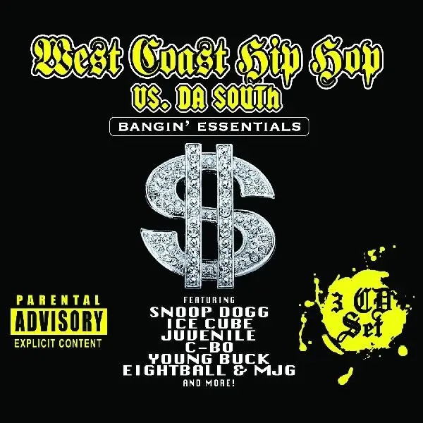 Album artwork for West Coast Hip Hop Vs. Da South by Various