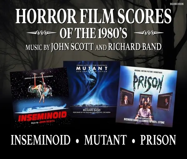 Album artwork for Horror Film Scores of the 1980's by Various