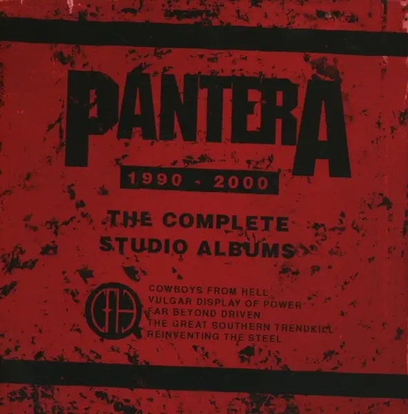 Album artwork for The Complete Studio Albums 1990-2000 by Pantera