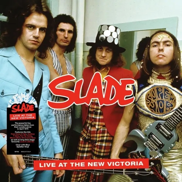 Album artwork for Live at The New Victoria by Slade