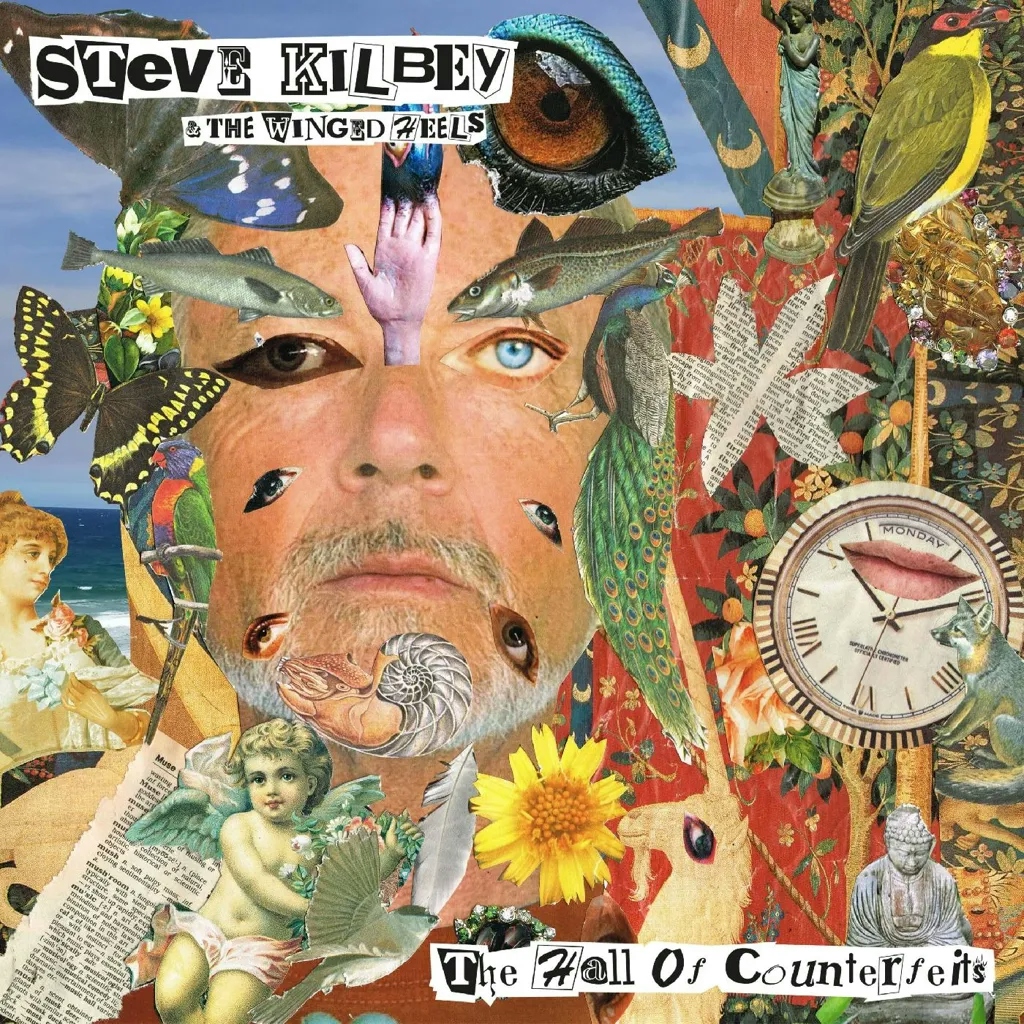 Album artwork for The Hall Of Counterfeits by Steve Kilbey and The Winged Heels