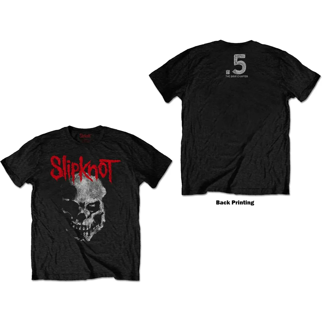Album artwork for Unisex T-Shirt Gray Chapter Skull Back Print by Slipknot