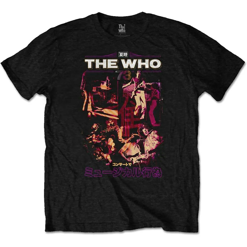 Album artwork for Unisex T-Shirt Japan '73 by The Who