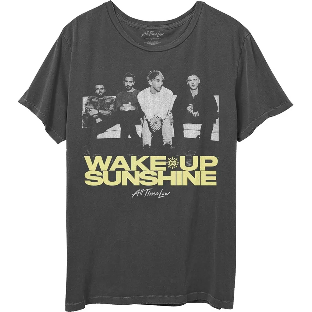 Album artwork for Unisex T-Shirt Faded Wake Up Sunshine by All Time Low