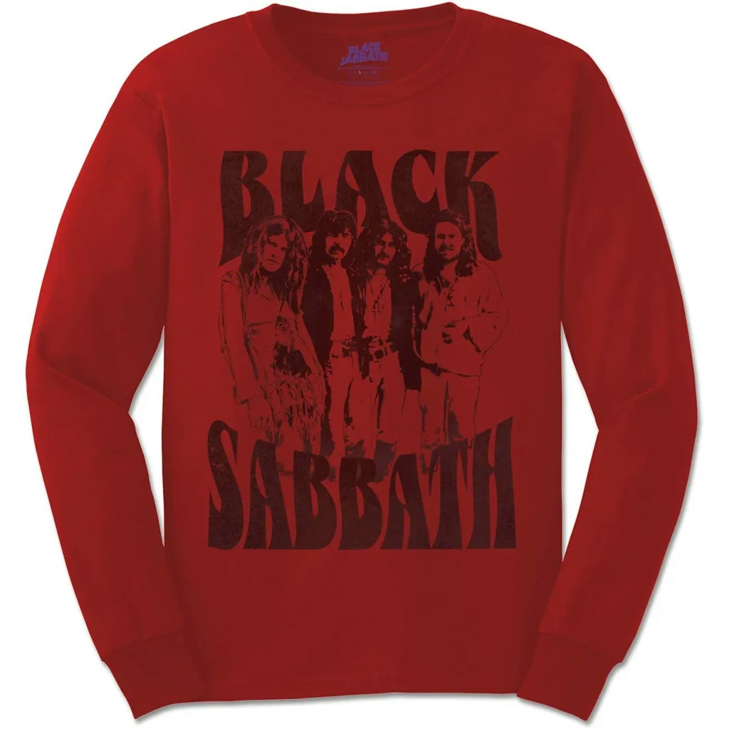 Album artwork for Unisex Long Sleeve T-Shirt Band and Logo by Black Sabbath