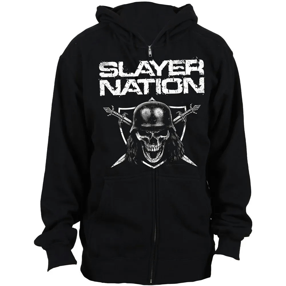 Album artwork for Unisex Zipped Hoodie Slayer Nation by Slayer