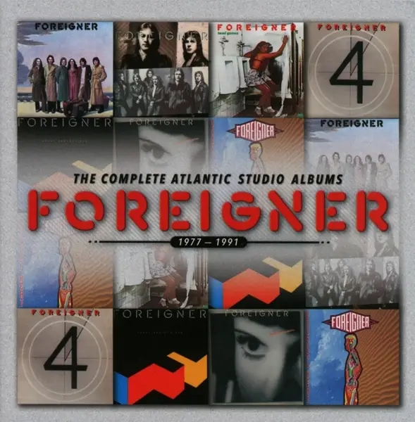 Album artwork for The Complete Atlantic Studio Albums 1977-1991 by Foreigner