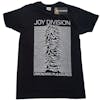 Album artwork for Unisex T-Shirt Unknown Pleasures White On Black by Joy Division