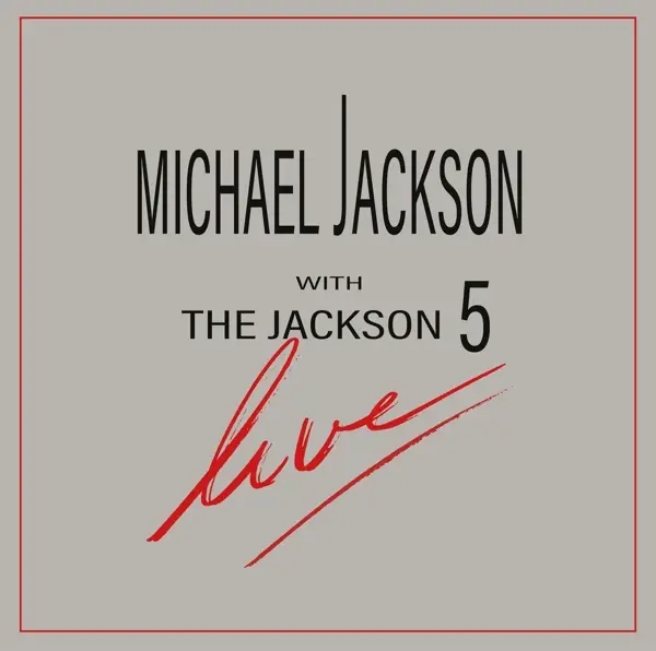 Album artwork for Live by Michael Jackson