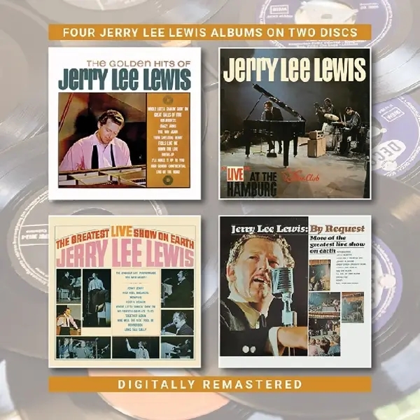Album artwork for Golden Hits Of/"Live" At The Star Club by Jerry Lee Lewis