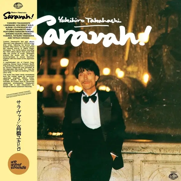 Album artwork for Saravah! by Yukihiro Takahashi