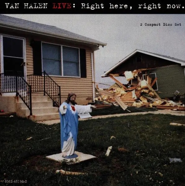 Album artwork for Live-Right Here,Right Now by Van Halen