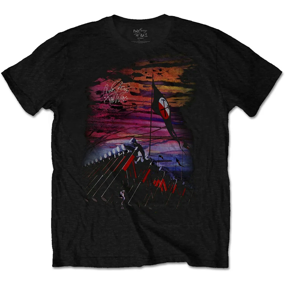 Album artwork for Unisex T-Shirt The Wall Flag & Hammers by Pink Floyd