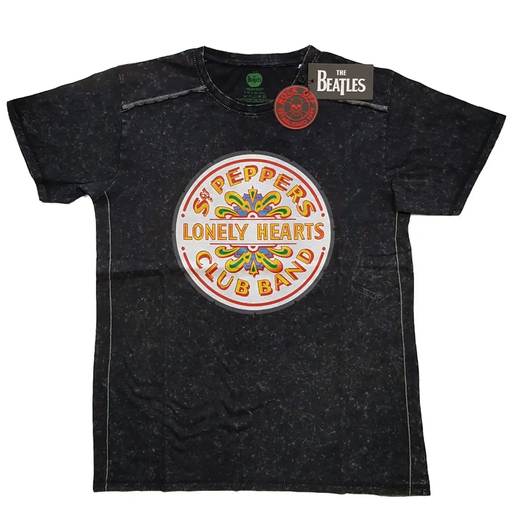 Album artwork for Unisex T-Shirt Sgt Pepper Drum Snow Wash, Dye Wash by The Beatles