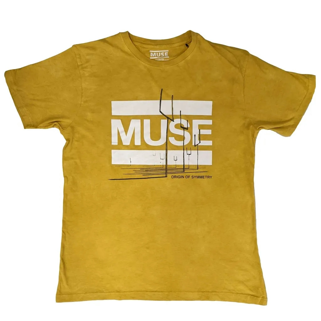 Album artwork for Unisex T-Shirt Origin of Symmetry Dip Dye, Mineral Wash, Dye Wash by Muse