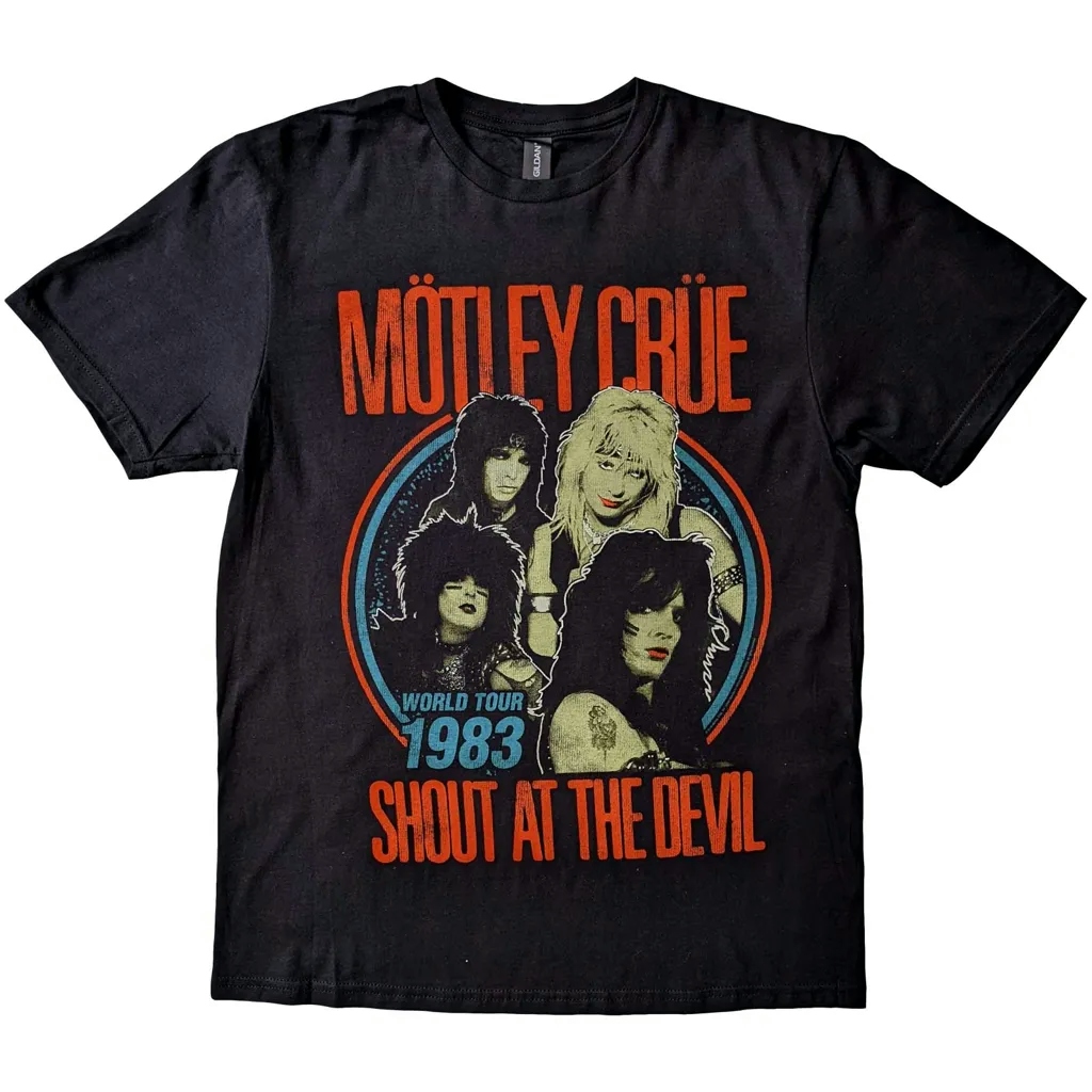 Album artwork for Unisex T-Shirt Vintage World Tour Devil by Motley Crue