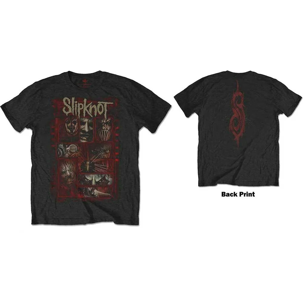 Album artwork for Unisex T-Shirt Sketch Boxes Back Print by Slipknot