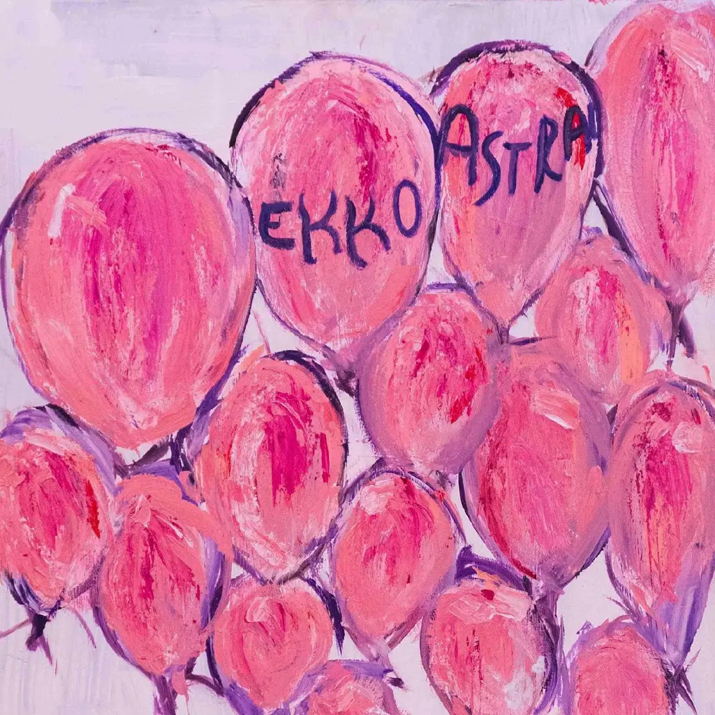 Album artwork for pink balloons by Ekko Astral