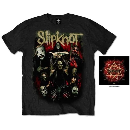 Album artwork for Unisex T-Shirt Come Play Dying Back Print by Slipknot