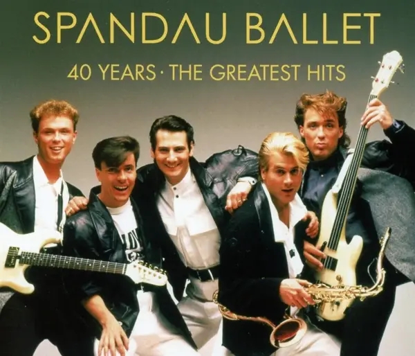 Album artwork for 40 Years-The Greatest Hits by Spandau Ballet