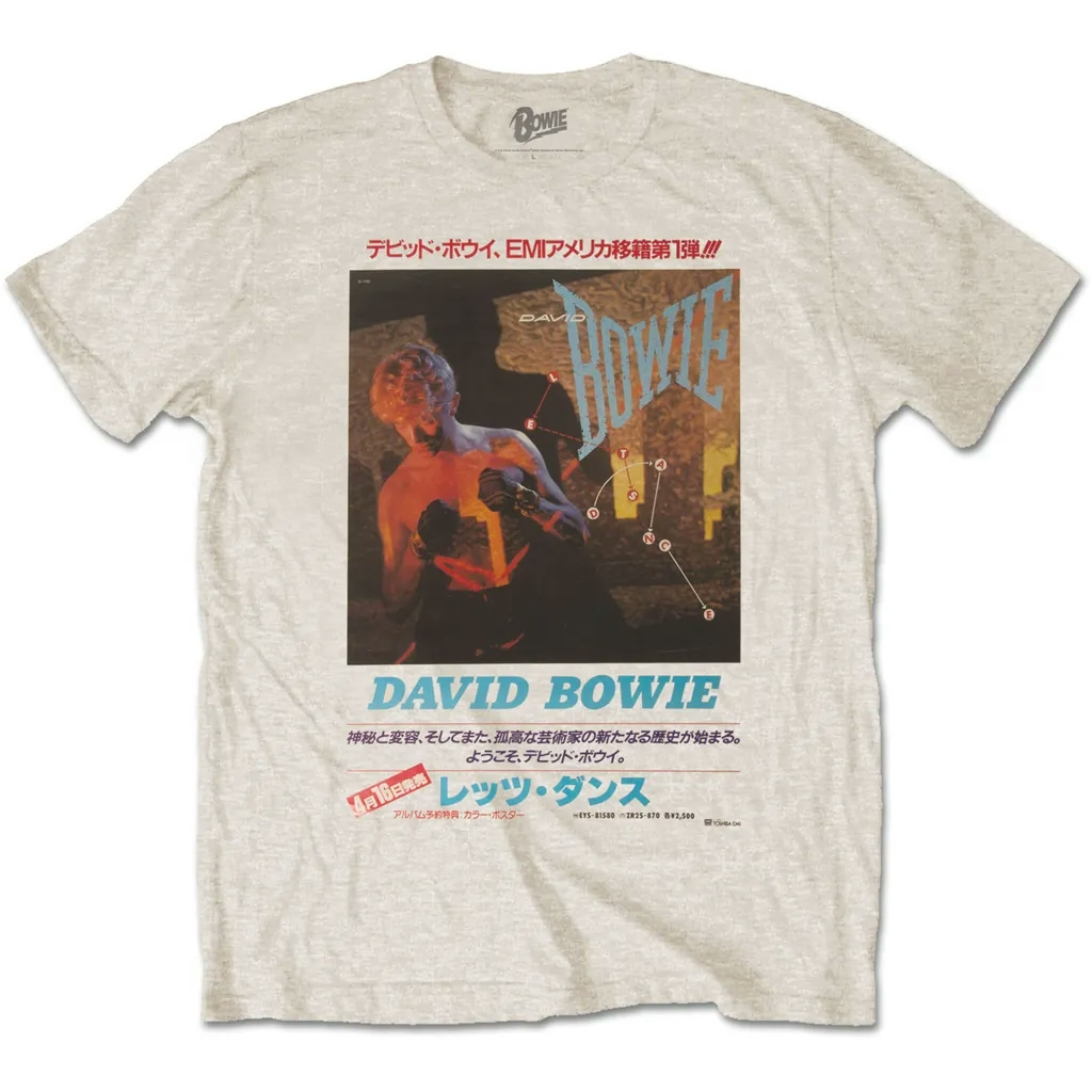 Album artwork for Unisex T-Shirt Japanese Text by David Bowie