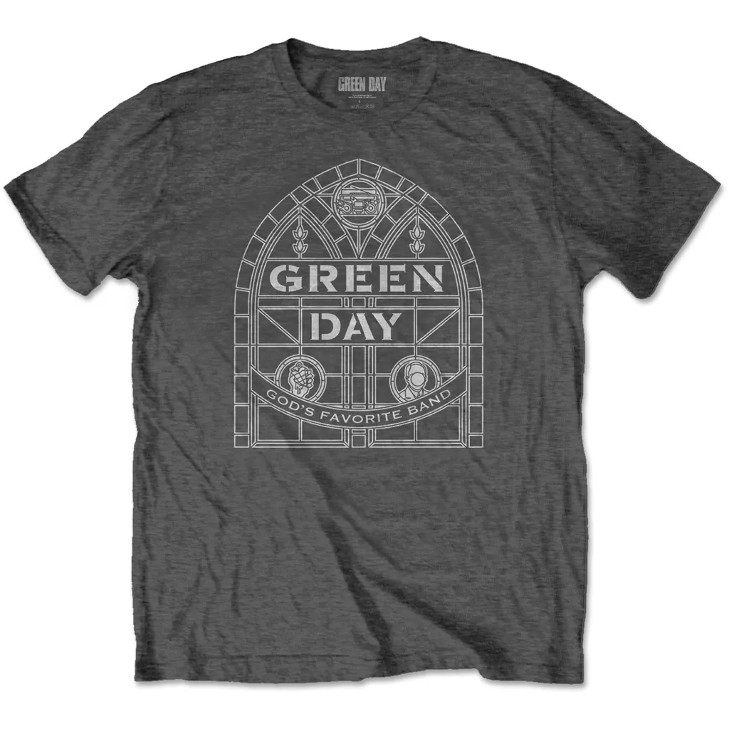 Album artwork for Unisex T-Shirt Stained Glass Arch by Green Day