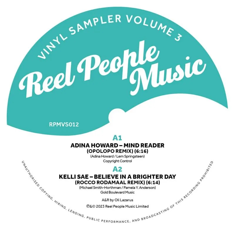 Album artwork for Reel People Music : Vinyl Sampler Vol.3 by Various Artists