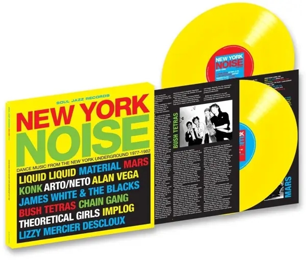 Album artwork for New York Noise - Yellow Colored by Various