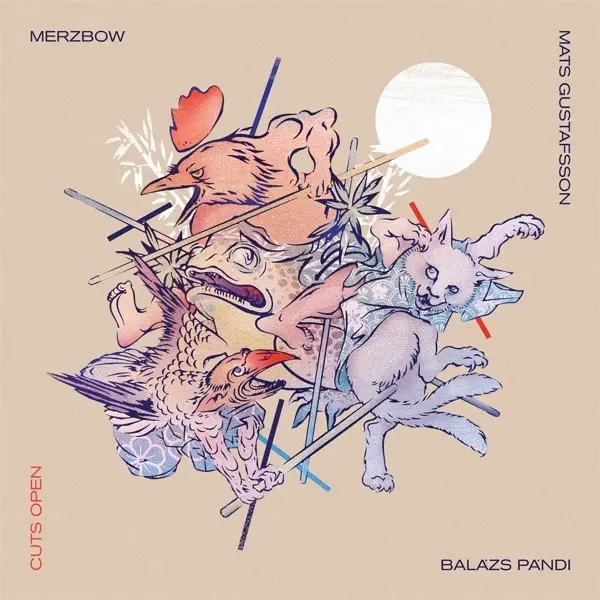 Album artwork for Cuts Open by Mats Gustafsson,Balazs Pandi Merzbow