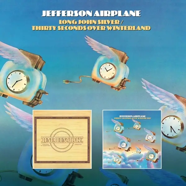 Album artwork for Long John Silver/Thirty Seconds Over Winterland: by Jefferson Airplane