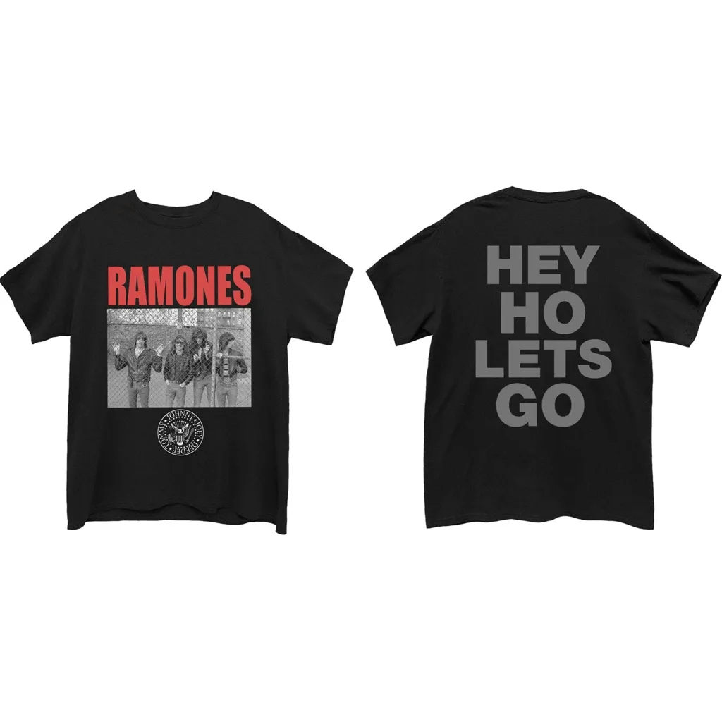 Album artwork for Unisex T-Shirt Cage Photo Back Print by Ramones