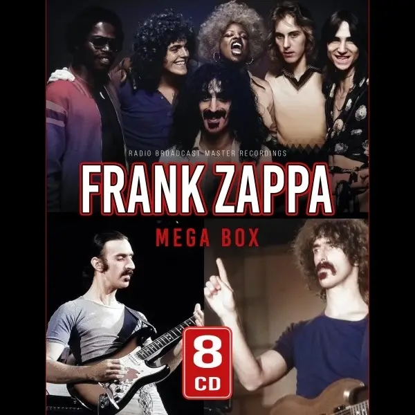 Album artwork for Mega Box  / Radio Broadcasts by Frank Zappa