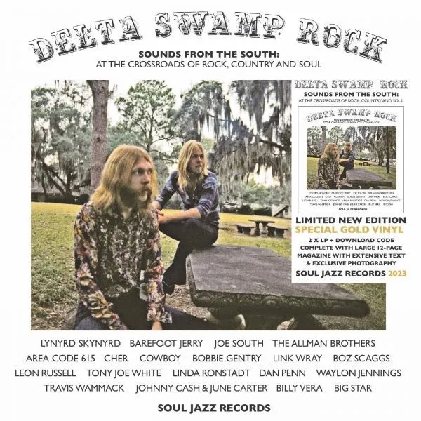 Album artwork for Soul Jazz Records Presents: Delta Swamp Rock - Sounds From The South: At The Crossroads Of Rock, Country And Soul by Various Artists