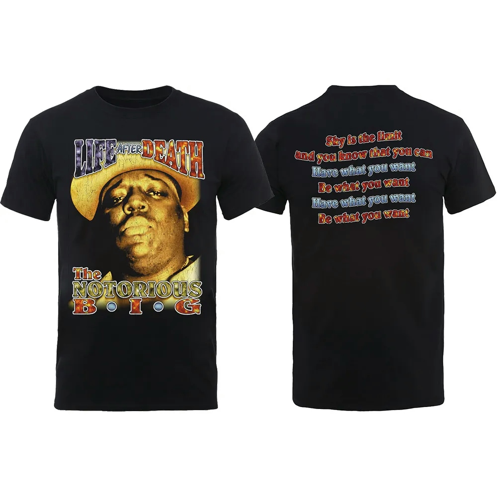 Album artwork for Unisex T-Shirt Life After Death Back Print by The Notorious BIG