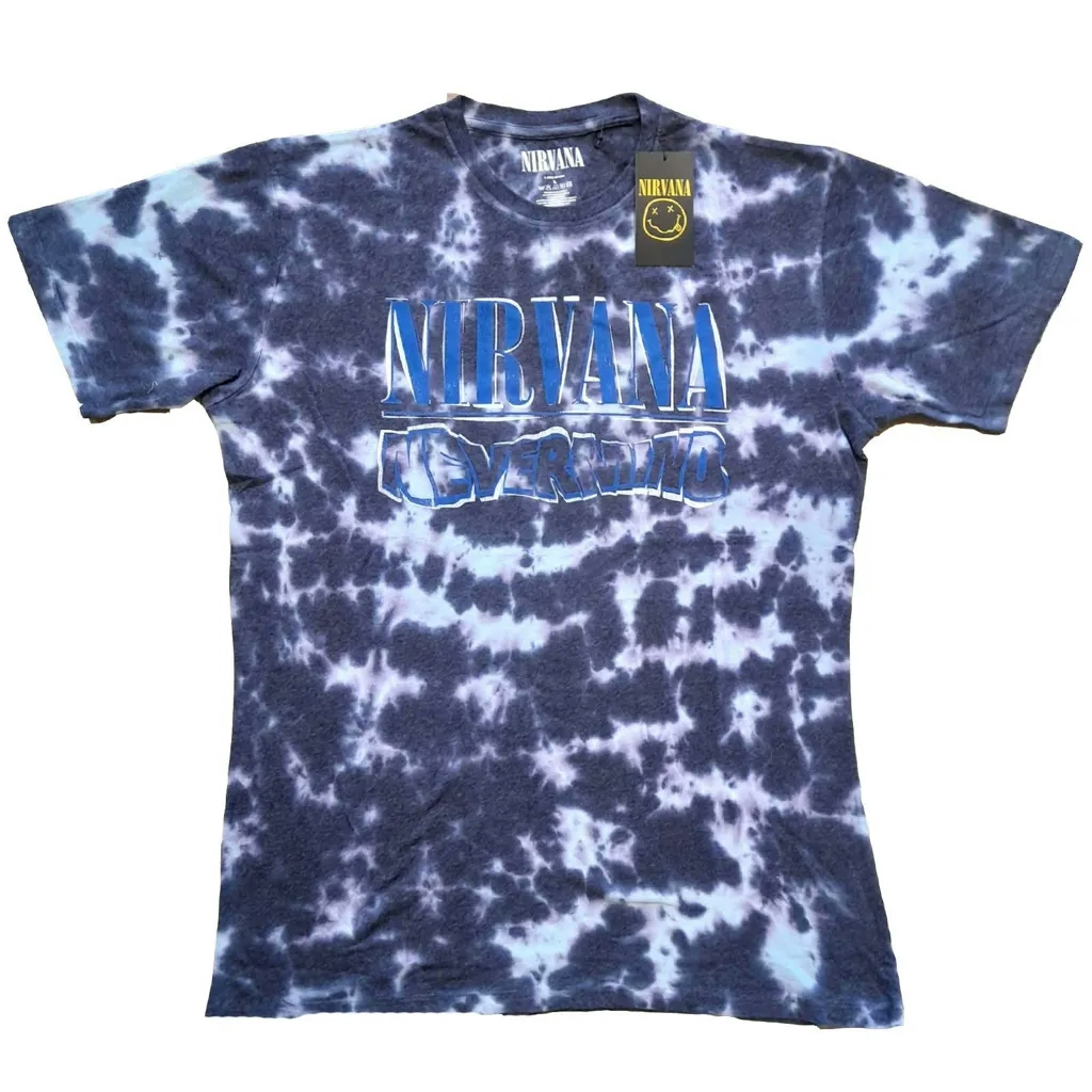 Album artwork for Unisex T-Shirt Nevermind Wavy Logo Dip Dye, Dye Wash by Nirvana