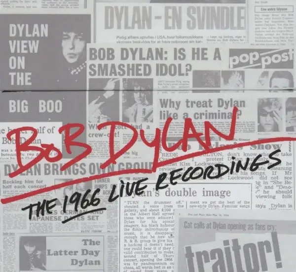 Album artwork for The 1966 Live Recordings by Bob Dylan