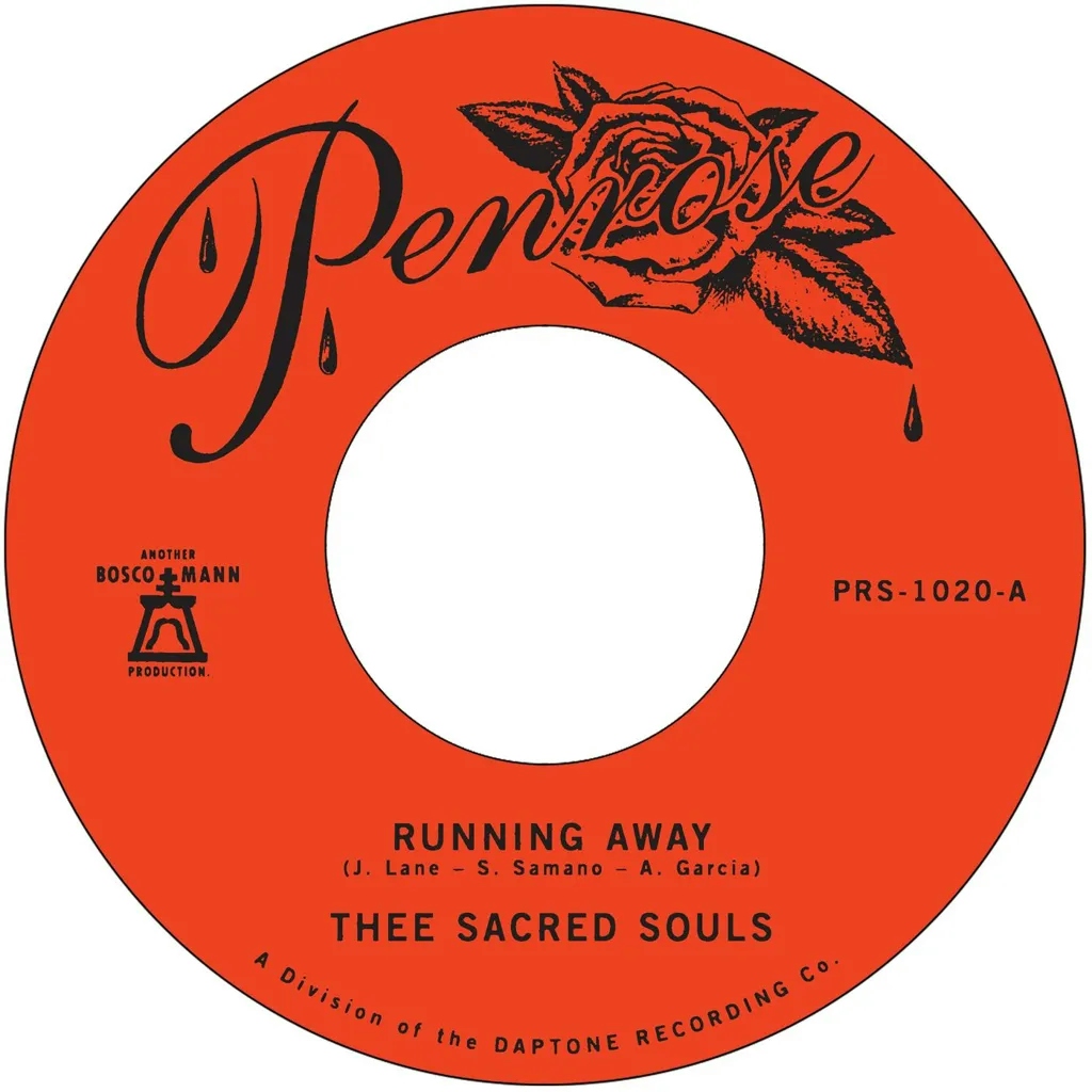 Album artwork for Running Away b/w Love Comes Easy by Thee Sacred Souls