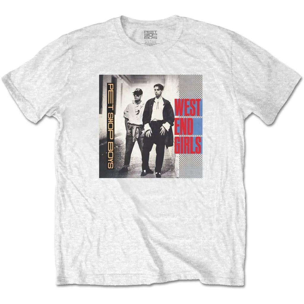 Album artwork for Unisex T-Shirt West End Girls by Pet Shop Boys