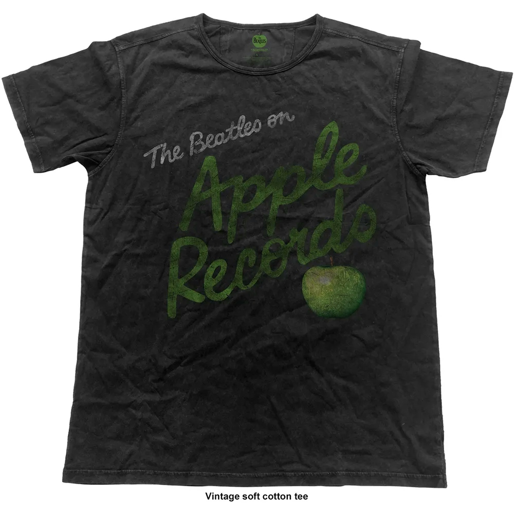 Album artwork for Unisex Vintage T-Shirt Apple Records by The Beatles