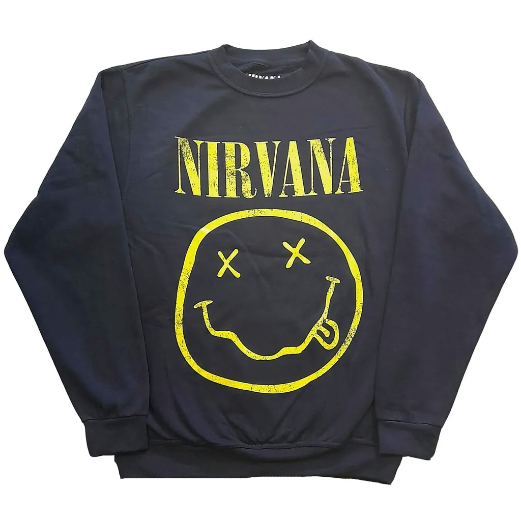 Album artwork for Unisex Sweatshirt Yellow Smiley by Nirvana