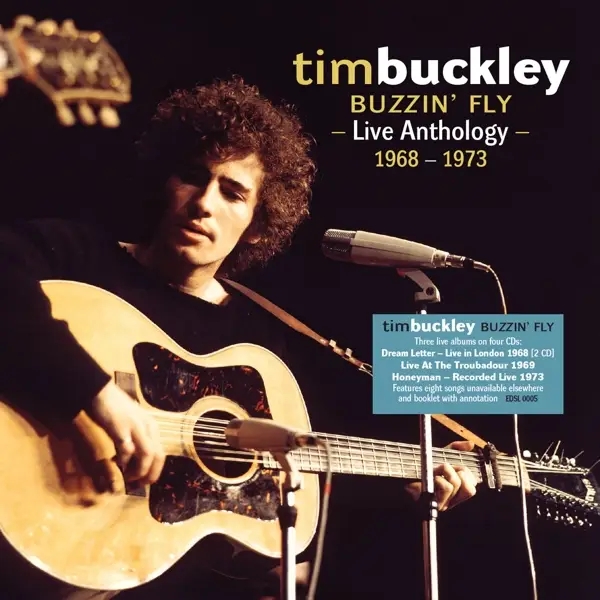 Album artwork for Buzzin' Fly-Live Anthology 1968-1973 by Tim Buckley