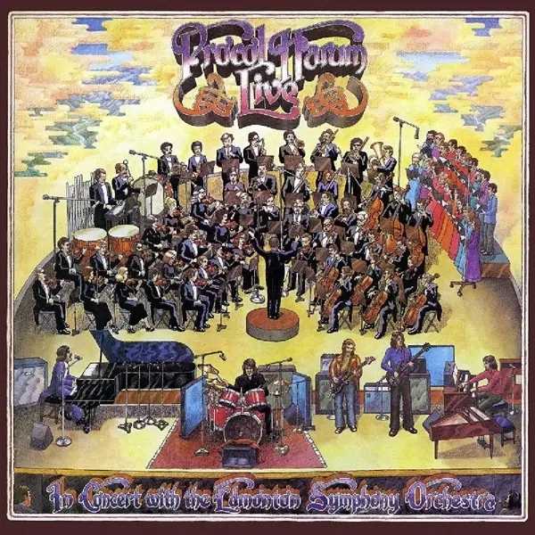 Album artwork for Live-In Concert With The Edmonton Symphony by Procol Harum