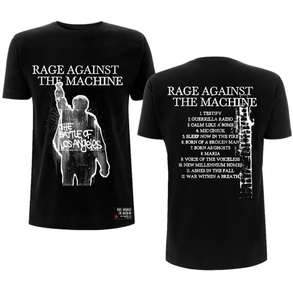 Album artwork for Unisex T-Shirt BOLA Album Cover Back Print by Rage Against The Machine