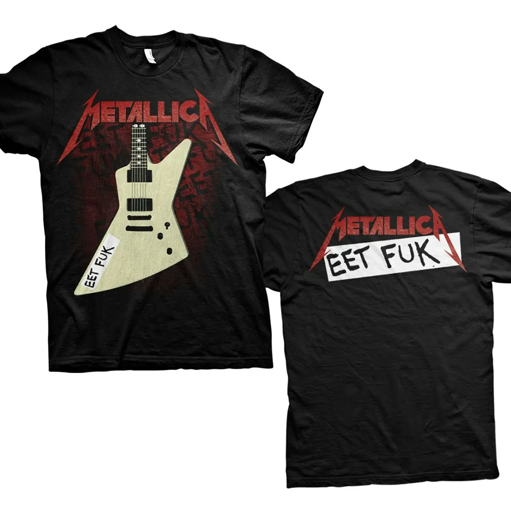 Album artwork for Unisex T-Shirt Eet Fuk Back Print by Metallica