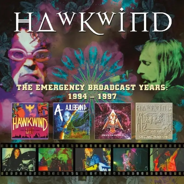 Album artwork for Emergency Broadcast Years 1994-1997 by Hawkwind