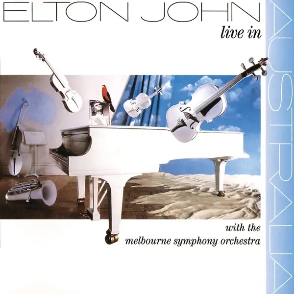 Album artwork for Live In Australia by Elton John